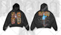 design aesthetic grunge streetwear, hoodies, sweatshirt