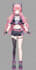 design live2d vtuber model with rigging, nsfw vtuber character in anime style