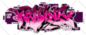 create original graffiti art logo for your brand or business