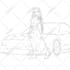 lineart anime manga characters