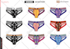 create panty, underwear design, cad, tech pack