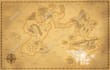 draw a detailed hand drawn fantasy map for your dnd or rpg world