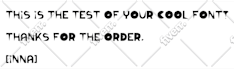 make a font from your awesome handwriting