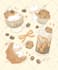 draw cute doodles designs stickers illustrations