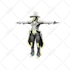 create low poly characters 3d, and hard surface products