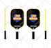create modern unique custom pickleball paddles designs