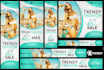 make awesome banner for adwords , web banner , header , ads