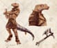 draw fantasy and dungeons and dragons charater