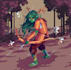 create a pixel art of your choice