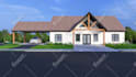 create a 3d model exterior, interior rendering walkthrough