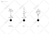create arabic and persian minimal calligraphy tattoo