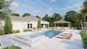 design modern contemporary landscape for garden, backyard, front yard precisely