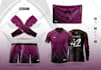 design sublimation esports and gaming jersey or merchandise