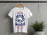 do simple, typography t shirt, mug, bag, and small graphics design