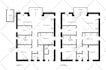 make color floor plan according to room specification
