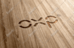 make your 2d logo look like 3d engraved wood