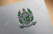design heraldic, coat of arms and custom family crest logo