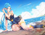 draw art for you in watercolor style