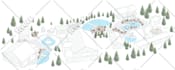 draw a unique vector or isometric map