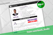 design HTML email signature with animated logo for business