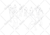 line art, simple outline