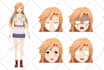 design high quality model live2d for your vtuber
