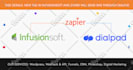 set up zapier, make or n8n workflow automation for your business