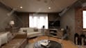 create an interior design and realistic 3d rendering