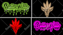 create amazing cannabis or weed tshirt design