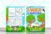 create kids coloring book cover and custom interior for amazon kdp