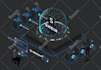 design innovative isometric illustration