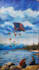give you handpainted acrylic canvas paintings and shipping