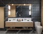 design and render bathroom