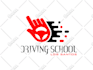 design driving school logo