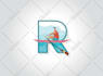 work for patch, sticker, stamp, label and logo design