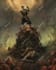 draw fantasy and grim dark digital art illustration