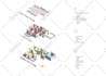 create exploded axonometric drawings