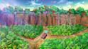 draw anime background, 2d environment, landscape