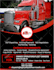 design professional truck freight dispatching logistics flyer