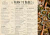 do an amazing menu design, food menu, restaurant menu design and digital menu