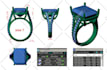 do modern and elegant 3d cad model