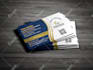 design a modern luxury business card with qr code for you
