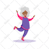 draw cartoon character in flat design vector style