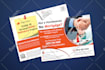 design medical, dental, health care, home care postcard, eddm, flyer in 24h