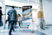 design or redesign roll up banner, retractable banner, signage