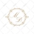design a wedding monogram or initial logo