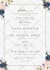 create minimalist wedding invitation design