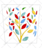 draw the photo into stained glass art