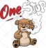 create teddy bear vector t shirt design