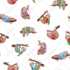 create a cute seamless pattern for you